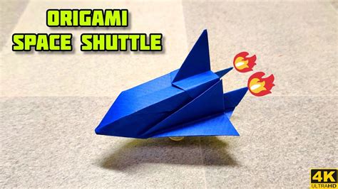 Origami Space Shuttle Origami Spaceship Origami Tutorial Paper