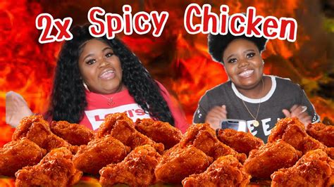 X Spicy Chicken Wings Challenge Youtube