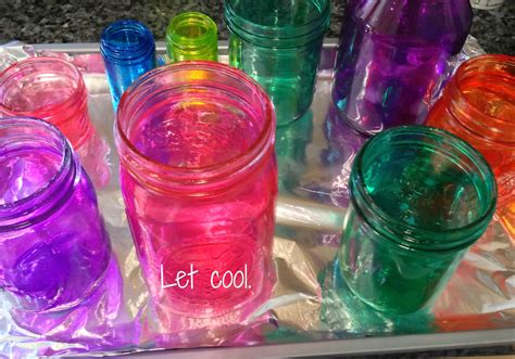 The eyebrow tint with coffee lasts about 2 weeks for me with just regular showers/washing my face. How to Make DIY Colored Mason Jars! {Photos!} | Colored ...