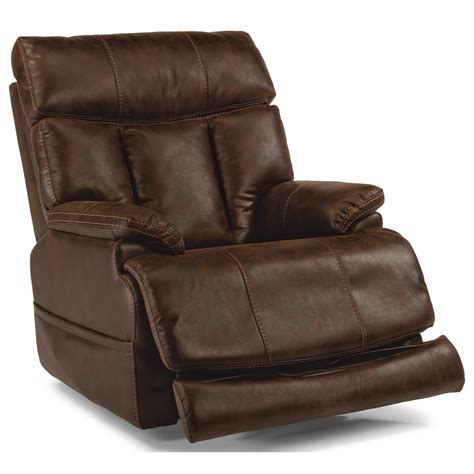 Flexsteel Latitudes Clive Power Recliner With Power Headrest And