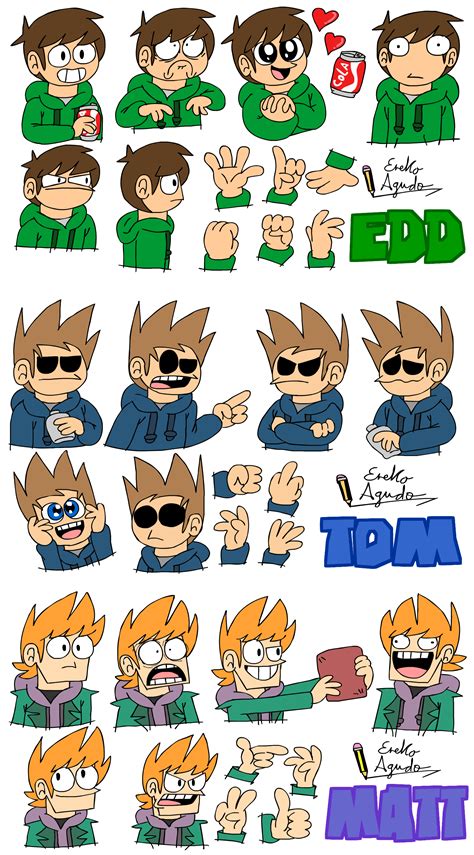 Eddsworld The Movie Character Sketches By Enekocartoons On Deviantart