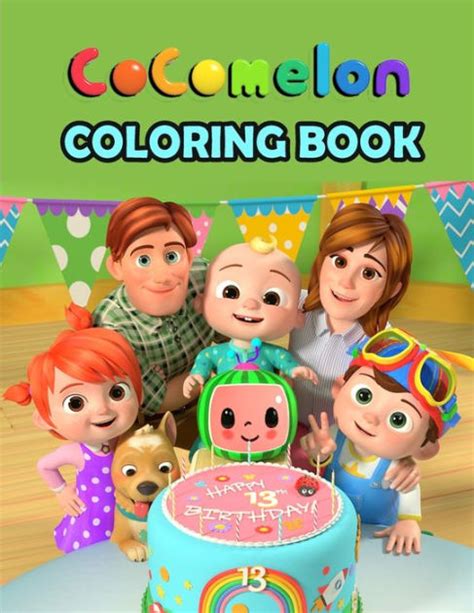 Cocomelon Coloring Page 3 Cocomelon Is An American Childrens