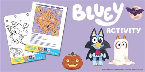 Bluey Lets Get Spooky Halloween Activity Pack Penguin Books Australia