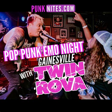 Buy Tickets To Pop Punk Emo Night With Twin Rova In Gainesville On Apr