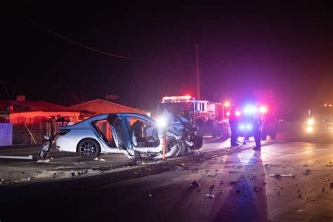 Woman airlifted, 3 others injured in Victorville crash Tuesday morning