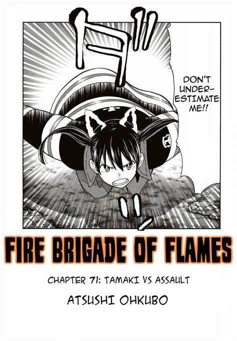 Fire Force Enen No Shouboutai Chapter 71 Tamaki Vs Assault Read