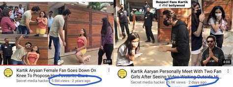 Kartik Aaryan Popularity What Explains The Massive Drop From 55m Views To Just 6k