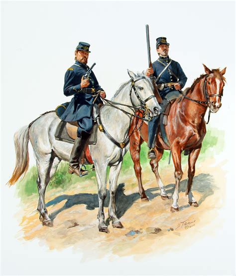 Union Cavalry By Don Troiani American Civil