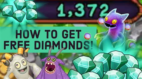 How To Get Free Gems Diamonds In My Singing Monsters Msm 100