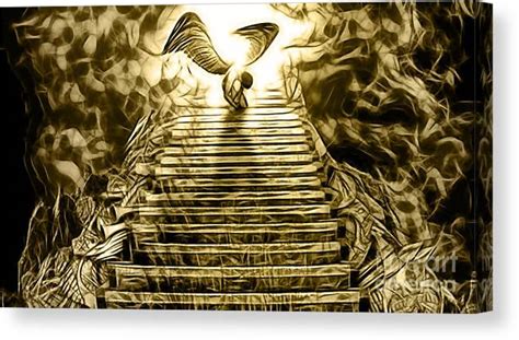 Led Zeppelin Stairway To Heaven Canvas Print Canvas Art By Marvin Blaine