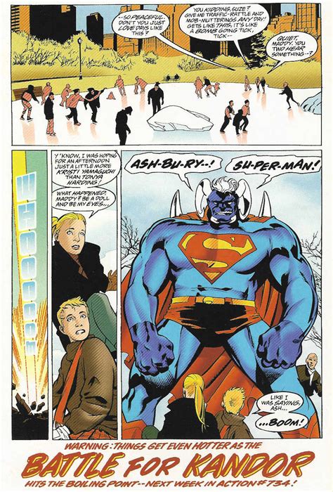 Read Online Adventures Of Superman 1987 Comic Issue 547