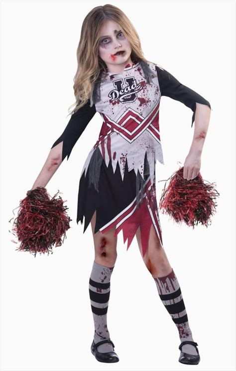 Cheerleader diy costume diy costumes. 392 Zombie Cheerleader Costume Girls Ideas | Girl zombie costume, Cheerleader halloween costume ...