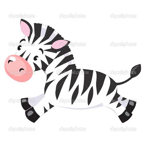 Little Zebra — Stock Vector © Passengerz 45604617
