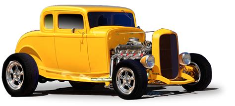 Yellow Hot Rod Png Official Psds