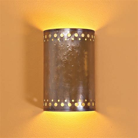 Wall sconces serve a variety of purposes. Hammered Copper Indoor Wall Sconce | Indoor wall sconces ...