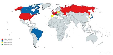 Countries Represented In Rainbow Six Siege By Year In Which Its