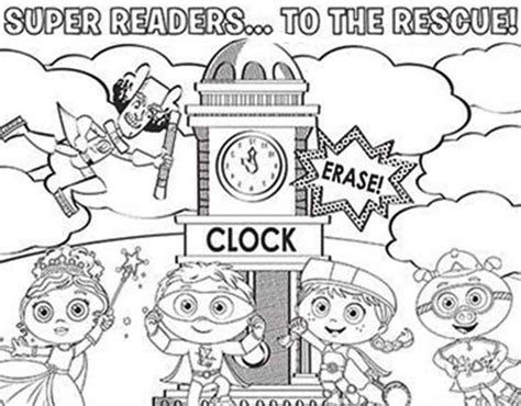 3mm you may print on it larger scale with different colors please. Super Readers Coloring Pages - Coloring Home