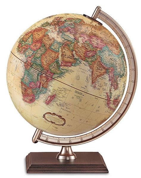 Forester 9 Inch Desktop World Globe By Replogle Globes Replogle Globe