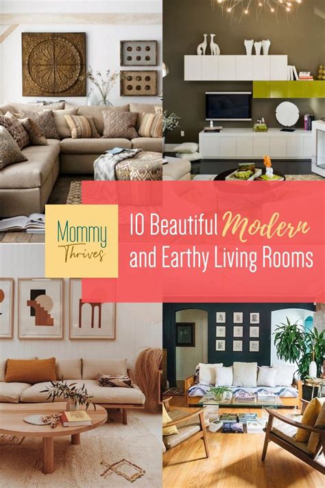 10 Modern and Earthy Living Room Decor Ideas in 2020 | Earthy living