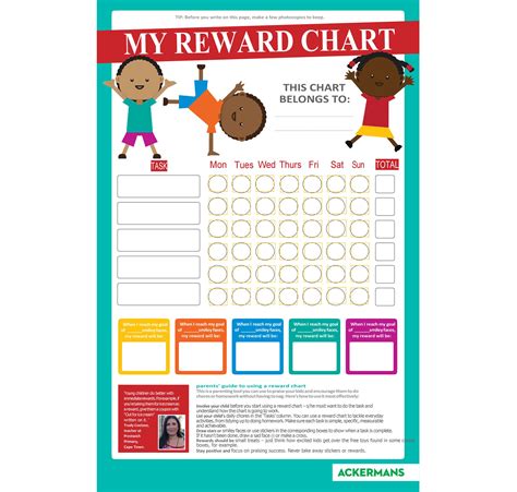 22 Printable Reward Charts For Kids Pdf Excel Word Images