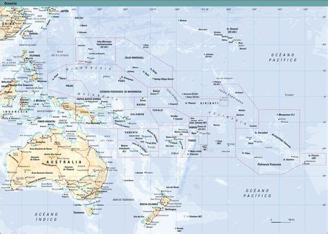 Mapa F Sico De Ocean A Mapa Fisico Mapas Ocean A