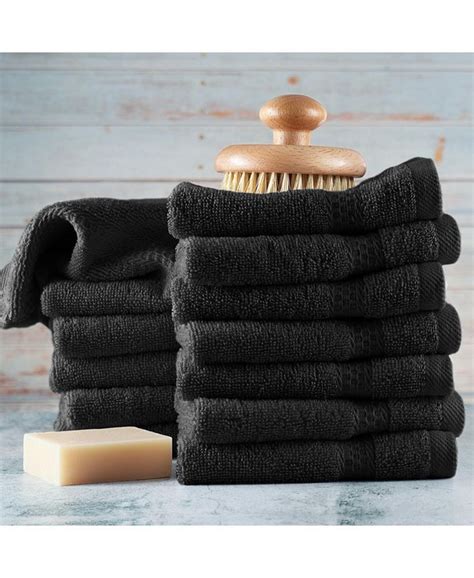 Hearth And Harbor Bath Towel Collection 100 Cotton Luxury Set Of 12