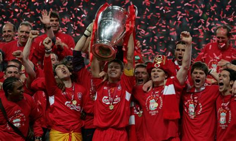 7:45pm, wednesday 25th may 2005. Watch live again: Liverpool v AC Milan - 2005 Champions ...