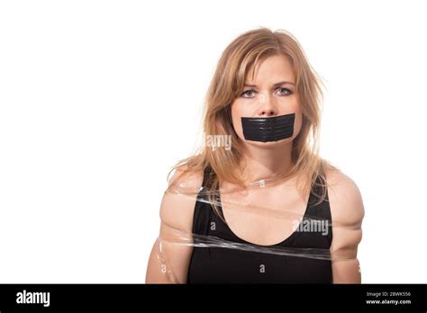 Taped Mouth Protest Fotograf As E Im Genes De Alta Resoluci N Alamy