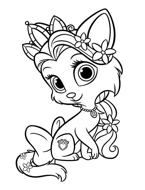 You can also download these coloring sheets and. Coloring page - Rapunzels pet