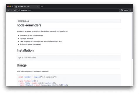 How To Preview A README With GitHub Styles Carlos Roso Personal Blog