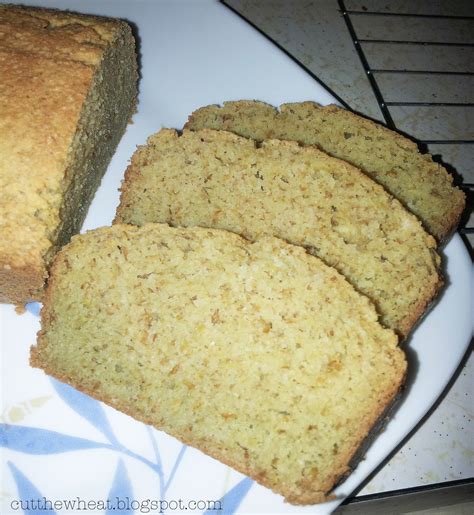 This is flour with the starch and bran removed. Wheat Free, Low Carb, Gluten Free Bread | Cut The Wheat