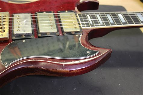 1978 Gibson Sg Custom 3 Pickup Electric Guitar Guitar Chimp