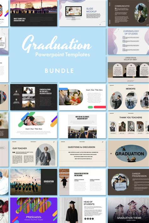 Graduation Powerpoint Templates Bundle Masterbundles