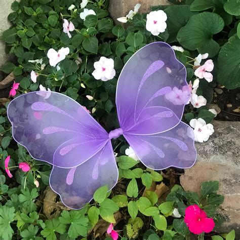 Purple Butterfly Costume Pixie Wings