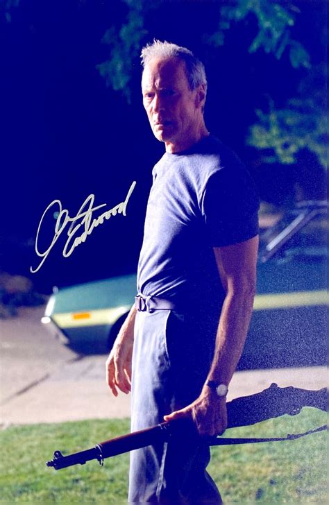 Autograph Signed Clint Eastwood Photo COA Etsy