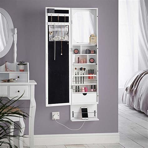 Do you need a cabinet that does not take up much space. Amazon.com: Beautify LED Wall/Door Mounted Mirrored ...