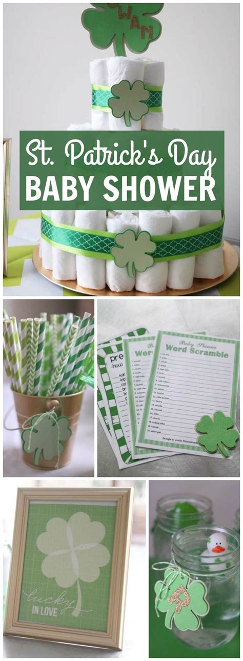 We have come up with dozens of cute baby shower themes! St. Patrick's Day / Baby Shower "What a Lucky Little Boy ...