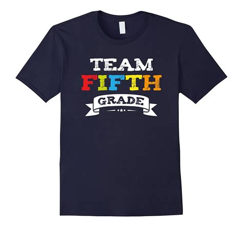Team Fifth Grade Teacher Student Back To School T Shirt Unis 4lvs