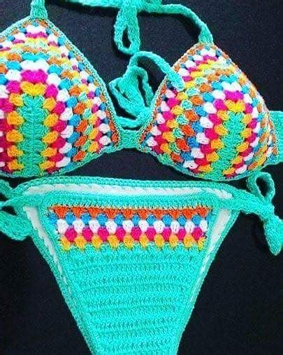 Como Hacer Trajes De Baño Tejidos A Crochet Patrones Fácil De Hacer