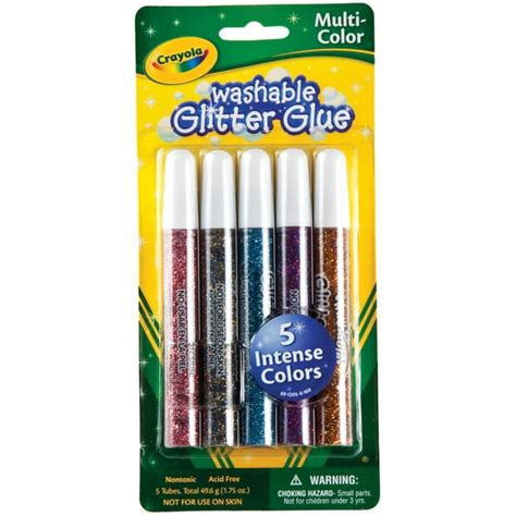Crayola Washable Glitter Glue Set