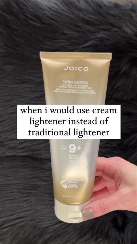 “have You Ever Wondered When To Choose Cream Lightener Over Traditional Lightener ⁉️⁣ ⁣ Heres