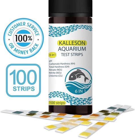 Aquarium Test Strips 6 In 1 100 Strips Bol