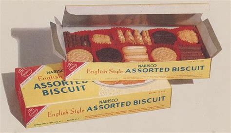 Nabsico English Style Assorted Biscuit Vintage Cookies Nabisco Cookies Nabisco