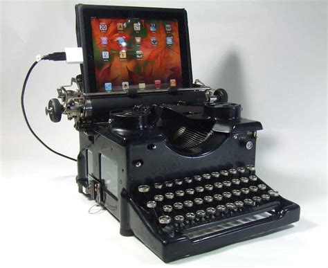 Vintage Typewriter As Keyboard For Your Computing Device