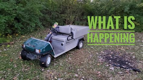 Club Car Golf Cart Shuts Off After Driving Youtube