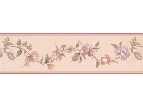 Maybe you would like to learn more about one of these? Pink White Elegant Floral Wallpaper Border
