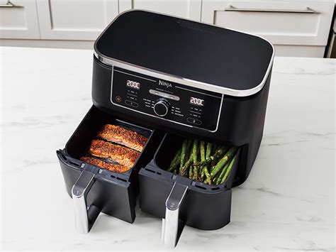 Ninja Foodi Max Dual Zone Air Fryer Af400uk 2 Drawers 6 Cooking