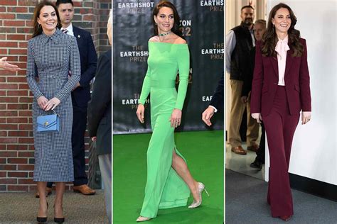 Kate Middletons Boston Style See All Of Her Outfit Changes