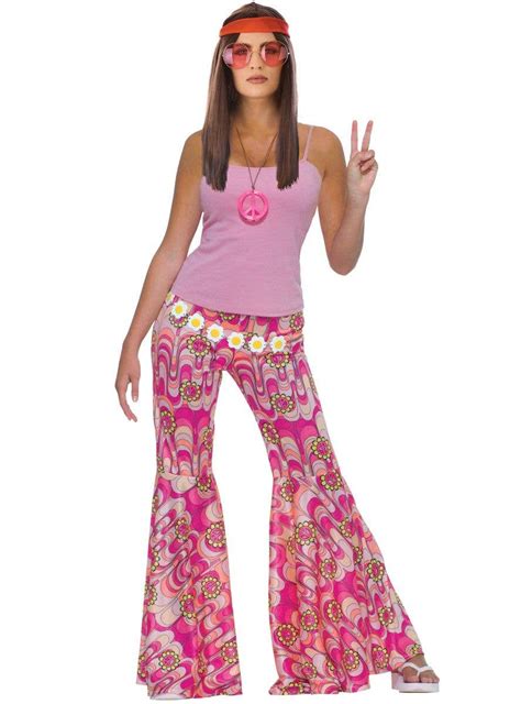 60 S Hippie Flower Power Costume Ladies Ubicaciondepersonas Cdmx Gob Mx