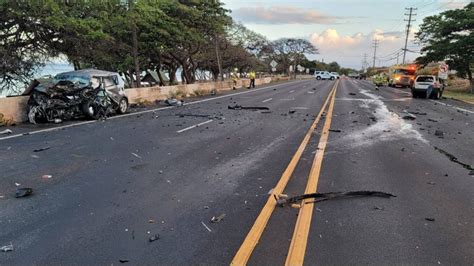 Deadly Head On Crash At 3 Am On Maui Highway Kills 3 People Big Island Now